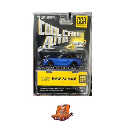 CCA BMW Z4 M40i Blue – Blister Pack (With Stackable Display Box) – Mini ...