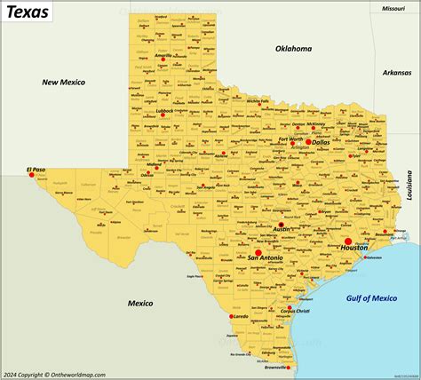 List All Cities In Texas