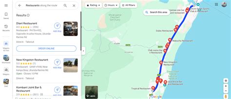 Image result for Google Maps Menu