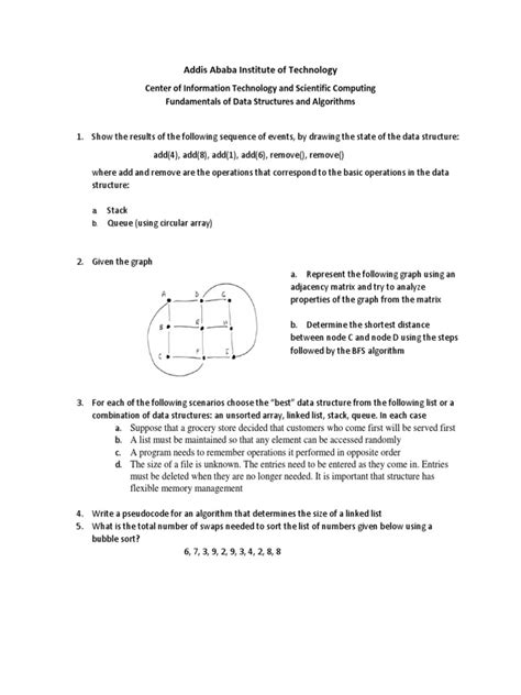 Image result for Data Structures and Algorithms Maid Exim