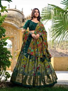 sarathybiz Self Design Semi Stitched Lehenga Choli - Buy sarathybiz ...