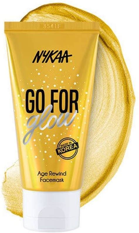 NYKAA lNykaa Go For Glow Age Rewind Face mask - Price in India, Buy ...