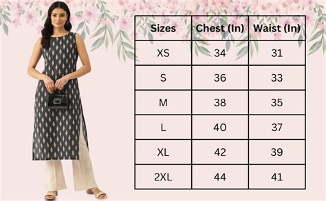 Buy feranoid Unique Printed Round Neck Sleeveless Long Straight Kurti ...