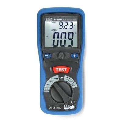 Измеритель сопротивления заземления CEM DT-5300B купить на OZON по ...