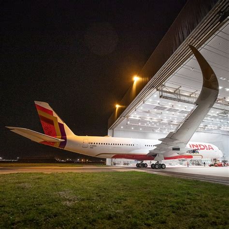Pictures: Air India shares first look of its plane after change in logo ...