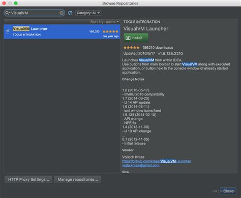 Java VisualVM 的图像结果