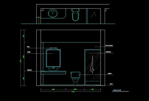 家装CAD图纸[06],现代风格4室2厅CAD施工图全套附效果图-齐生设计职业学校
