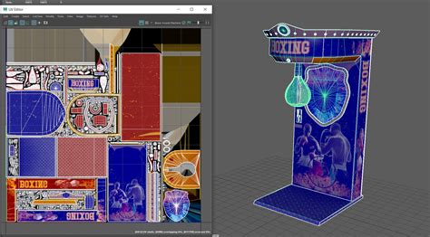 Boxer Arcade Machine - 3D Model by alenfsl