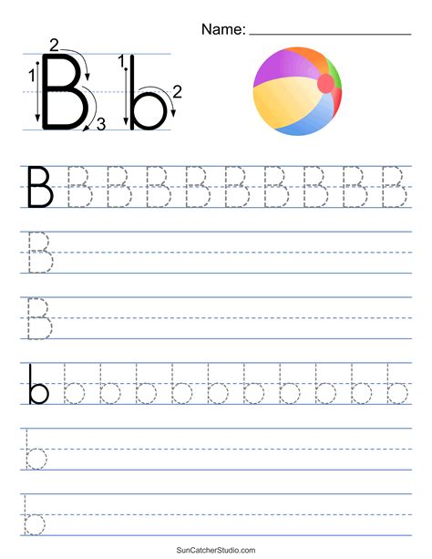 Tracing Alphabet Letters (Printable Handwriting Worksheets) – Free ...