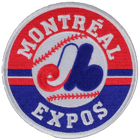 Montreal Expos Primary Team Logo Patch