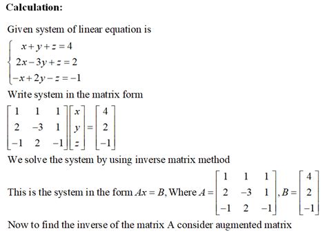 Solving for Y and X Using Metrix Notation 的图像结果