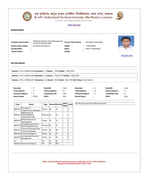 Image result for Aktu OneView Logo