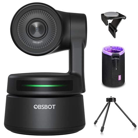Buy OBSBOT Tiny AI-Powered PTZ Webcam, AI Tracking W Auto-Frame AI Auto ...