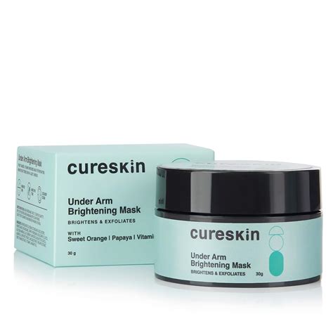 Buy Cureskin Under Arm Brightening Cream Mask with Papaya & Sweet ...