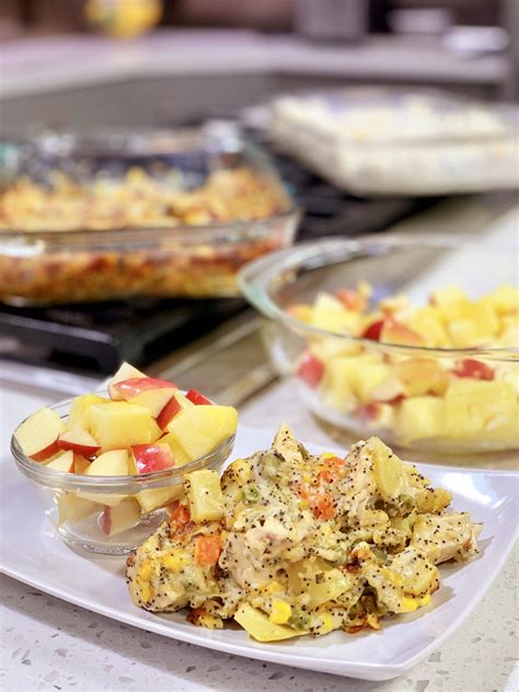 Chicken Poppy Seed Casserole - Cooking with Chef Bryan