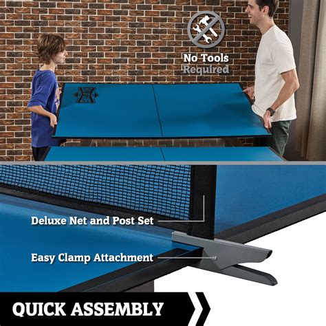 Buy Hall of Games Official Size Table Tennis Conversion Top, 15mm thick ...