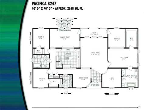 Triple Wide Mobile Home Floor Plans - Small Bathroom Designs 2013