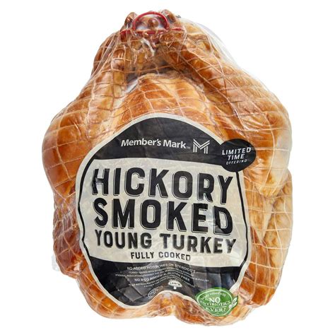 Member's Mark Hickory Smoked Whole Turkey, priced per pound - Samsclub.com
