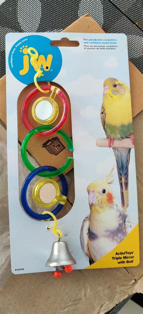 JW Pet Activitoys Triple Mirror Bird Toy : Amazon.in: Pet Supplies