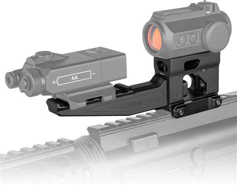 Amazon.com: SPINA OPTICS Micro Red Dot Riser Mount Picatinny Riser Mounts Combo Mount Base ...