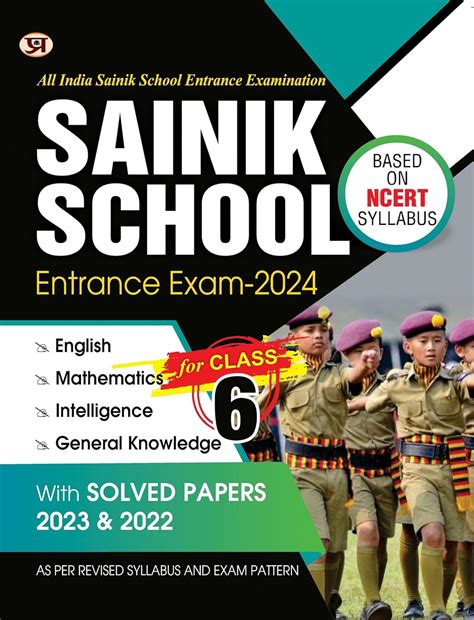 All India Sainik School Entrance Exam-2024 Study Guide with Solved ...
