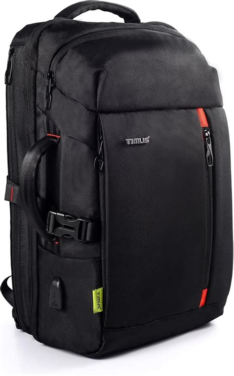 Timus London Black Professional Laptop Backpack for Men & Women 28 L ...