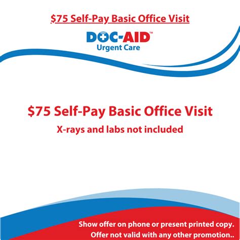 Urgent Care Promotions | Low Cost Urgent Care in Laredo, TX