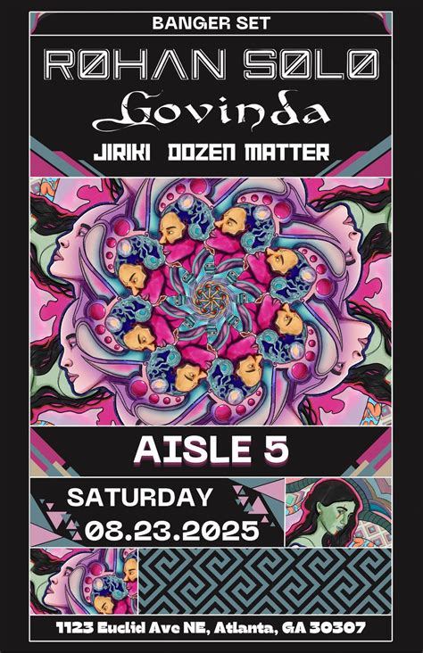 Rohan Solo @ Aisle 5, 1123 Euclid Ave NE, Atlanta, GA, United States ...
