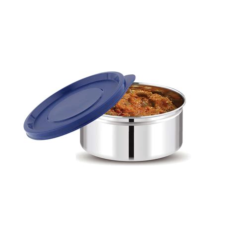 Buy Attro Prime Stainless Steel Single Wall Storage Containers Airtight ...