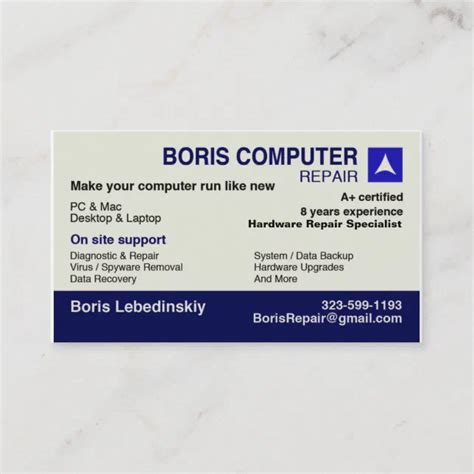 Computer Repair Business Post Cards 的图像结果