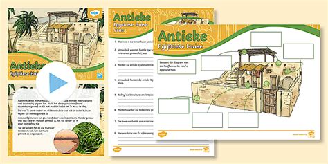 Antieke Egiptiese-Huise Hulpbronpak