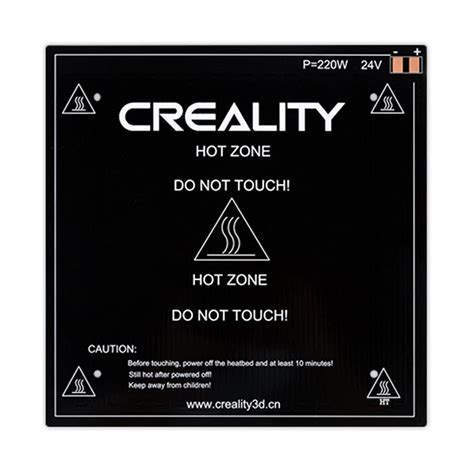 Creality Official Ender 3 V2 Heated Bed 3D Printer Replacement Hot Bed ...