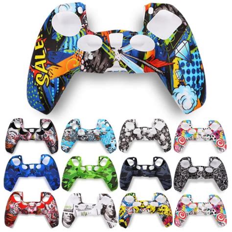 Buy For PS5 Controller Cover Silicone Case, Skin Protective Covers for ...