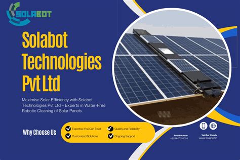 Pioneering Water Free Robotic Cleaning for Solar Panels