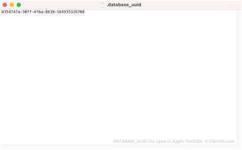 Image result for Open Database_Uuid File Help