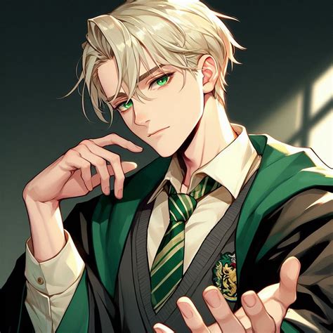 Pin by Izuku on • Harry Potter | Harry potter anime, Draco malfoy ...