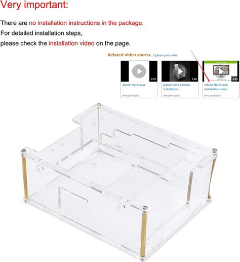 Yahboom Acrylic Case for NVIDIA Jetson Nano India | Ubuy