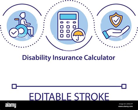 Image result for Disability Insurance Calculation
