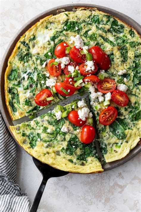 Spinach Feta Frittata – Skinnytaste – Skills recipes