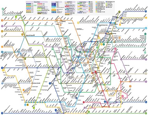 Seoul subway map