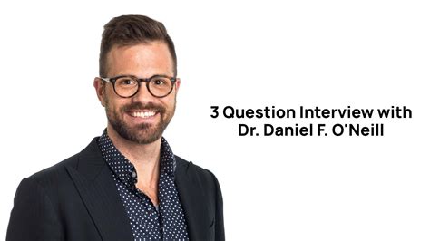 3 Question Interview with Dr. Daniel O’Neill - CarbSmart.com