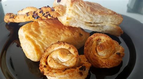 Garlic Mushroom Puffs and Cheese Straws - Veganuary
