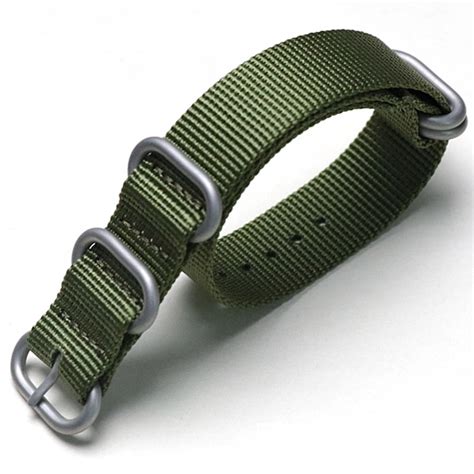 Zulu Strap- Olive Green | Premium Watch Straps
