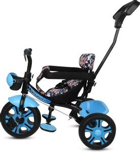 N2P Kids Trike Parental Push Handle,Seat Belt,Basket,Soft Seat,Easy to ...