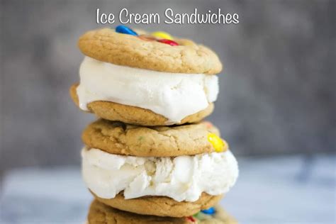 Ice Cream Sandwiches - Artzy Foodie