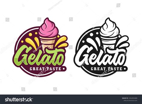 Ice Cream Shops Logos