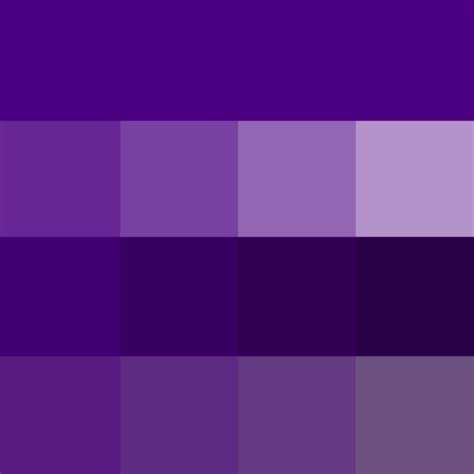 Shades Of Purple Blue