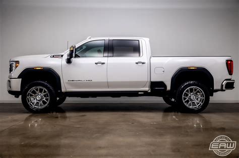 2020 Gmc Sierra 2500hd Denali 43074 Miles White Frost Tricoat Crew Cab Pickup Tu - Used Gmc ...