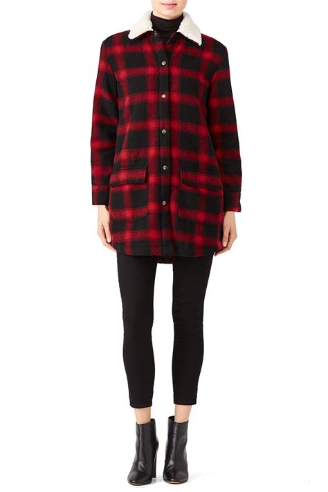Plaid Shirt Jacket by BB Dakota | Rent the Runway