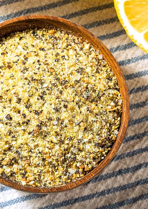 Lemon Pepper Seasoning - The Daring Gourmet